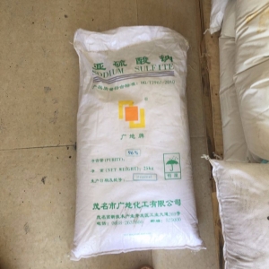 亞硫酸鈉，Na2SO3